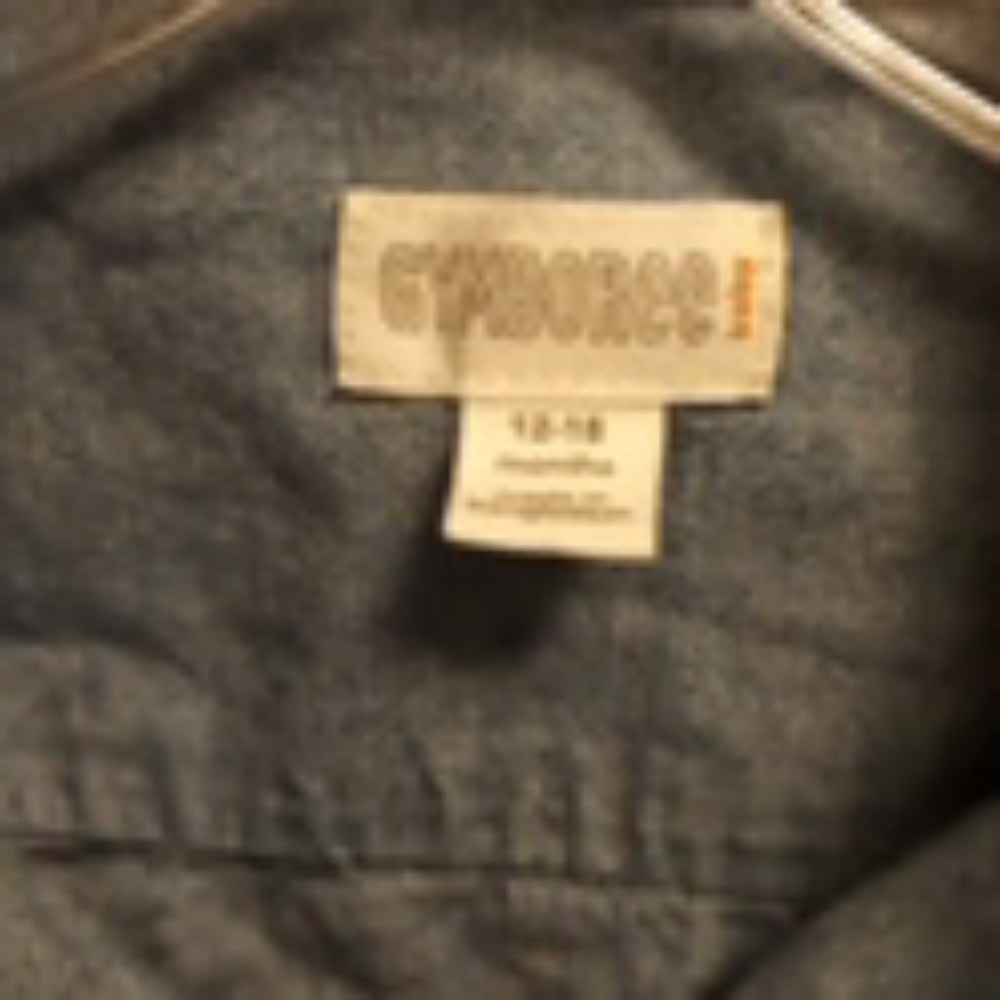 Long sleeve blue jean button up